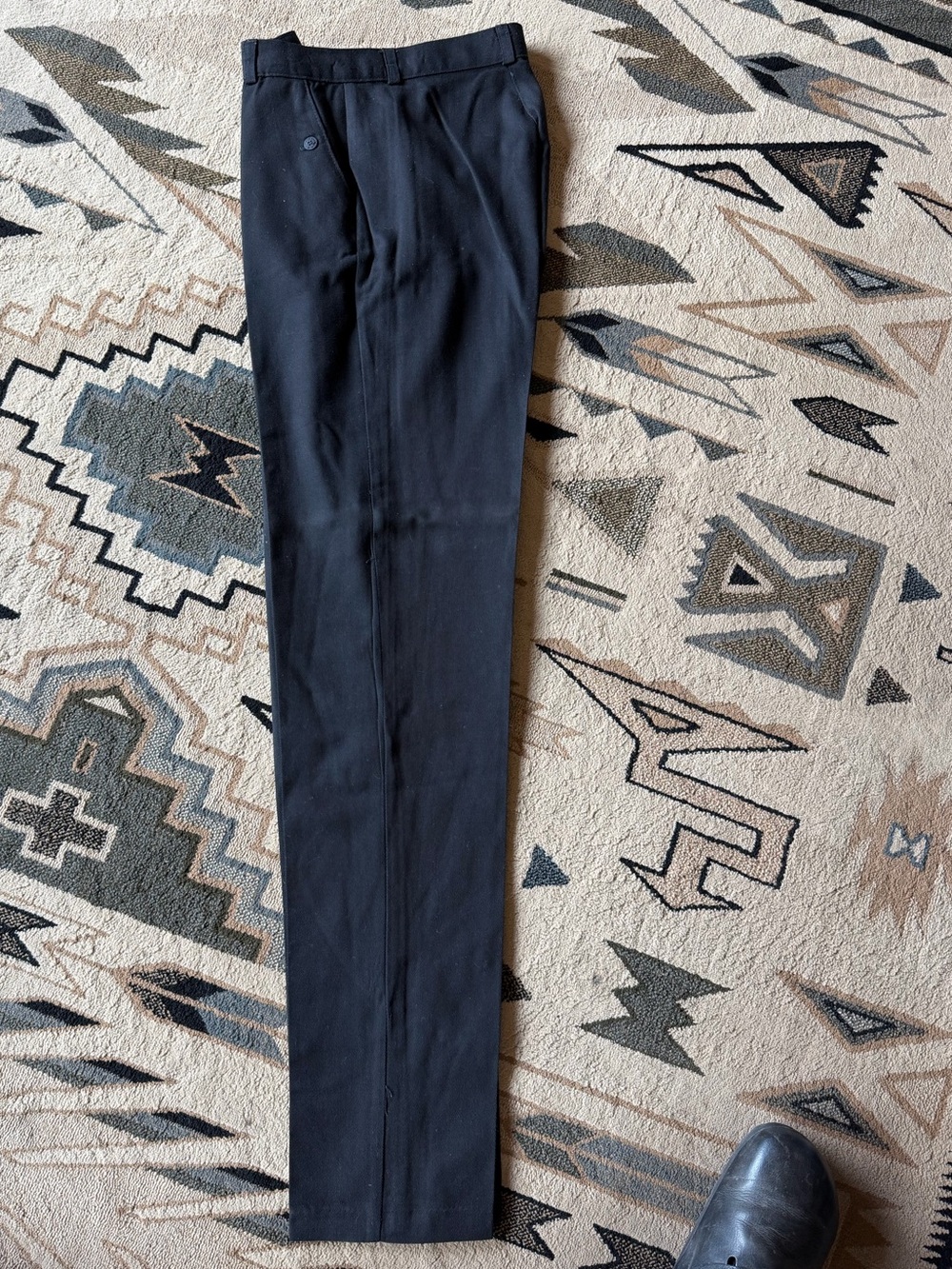 vintage Rockies Women's Straight Leg Pants in Black